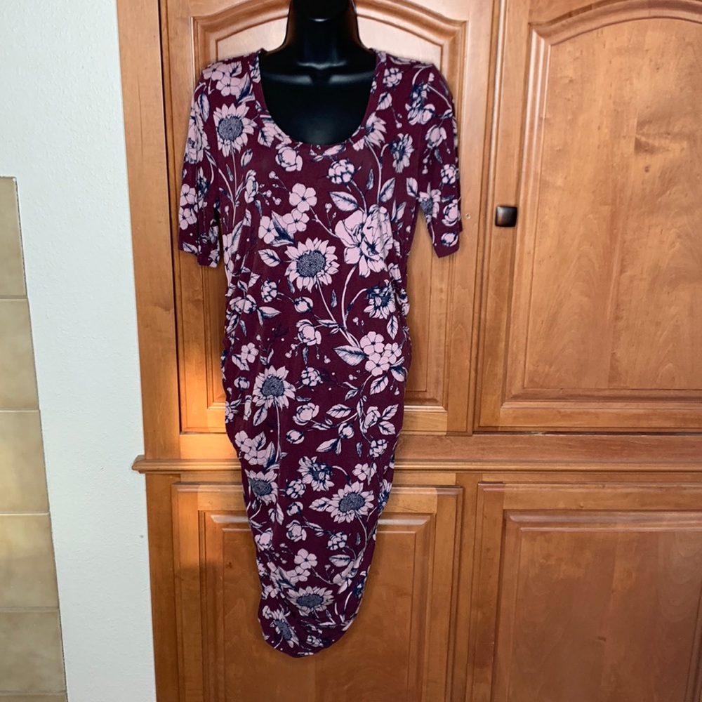 Motherhood Maternity Floral Print Dress